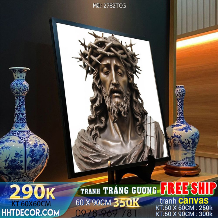 Tranh decor trang trí tường công giáo