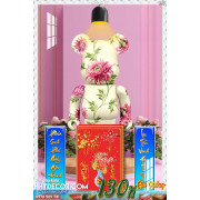 Lịch tết tranh Kawas gấu Bearbrick, Phi hành gia-074GP LT