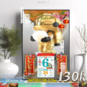 Lịch tết tranh Kawas gấu Bearbrick, Phi hành gia-263GP LT