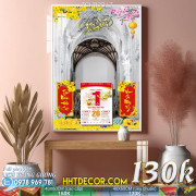 Lịch tết tranh Decor ghép-TGH890 LT