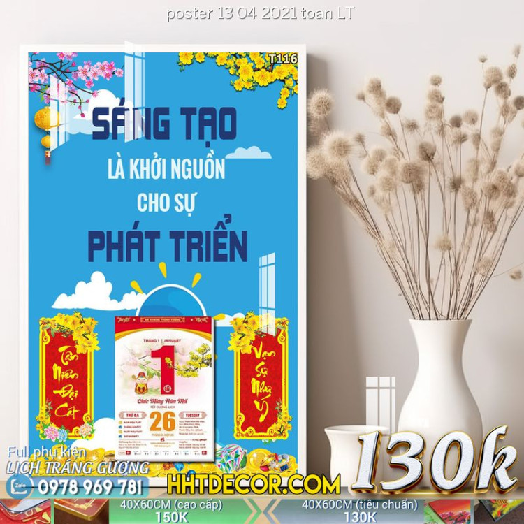 Lịch tết tranh poster 13 04 2021 toan LT