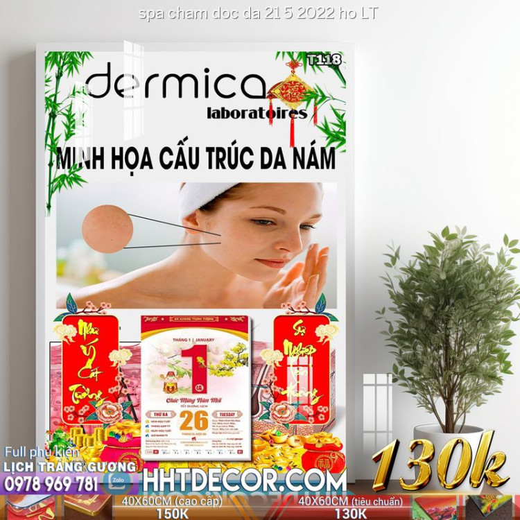 Lịch tết tranh spa cham doc da 21 5 2022 ho LT