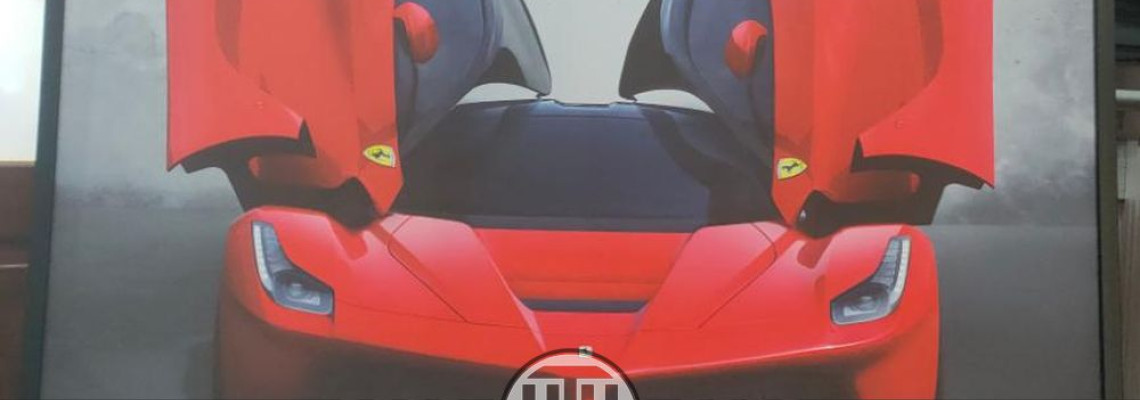 Tranh Canvas siêu xe Ferrari