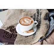 Tranh tách marocchino bên những hạt cà phê psd
