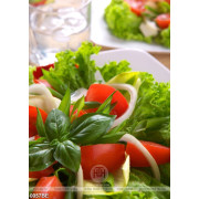 Tranh in uv bếp salat trộn