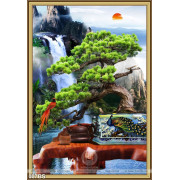 Tranh bonsai nghệ thuật phong thủy