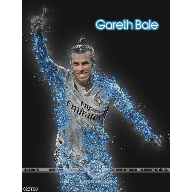 Tranh tiền đạo Gareth Bale