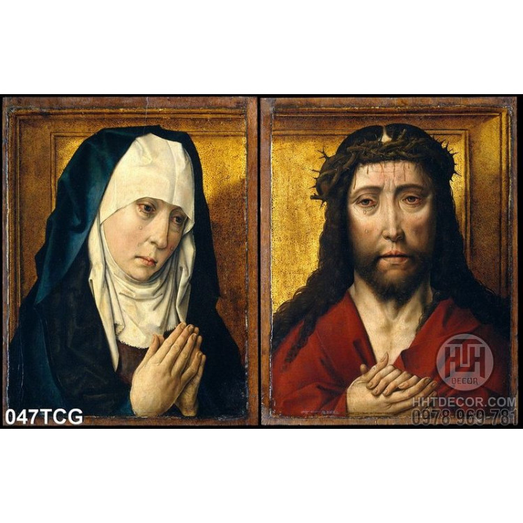 Tranh công giáo, Mẹ Mari và Chúa Giê-su