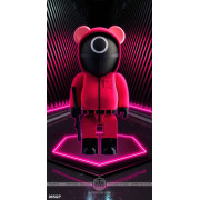 Tranh gấu bearbrick treo tường nổi bật