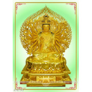 Tranh tượng Phật nghìn tay bằng vàng