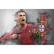 Tranh cầu thủ CR7 - Cristiano Ronaldo