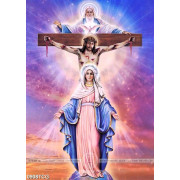 Tranh công giáo đức mẹ Maria và chúa Giêsu vĩ đại psd