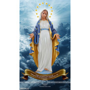 Tranh công giáo mẹ Maria vĩ đại ban phước lành cho con dân