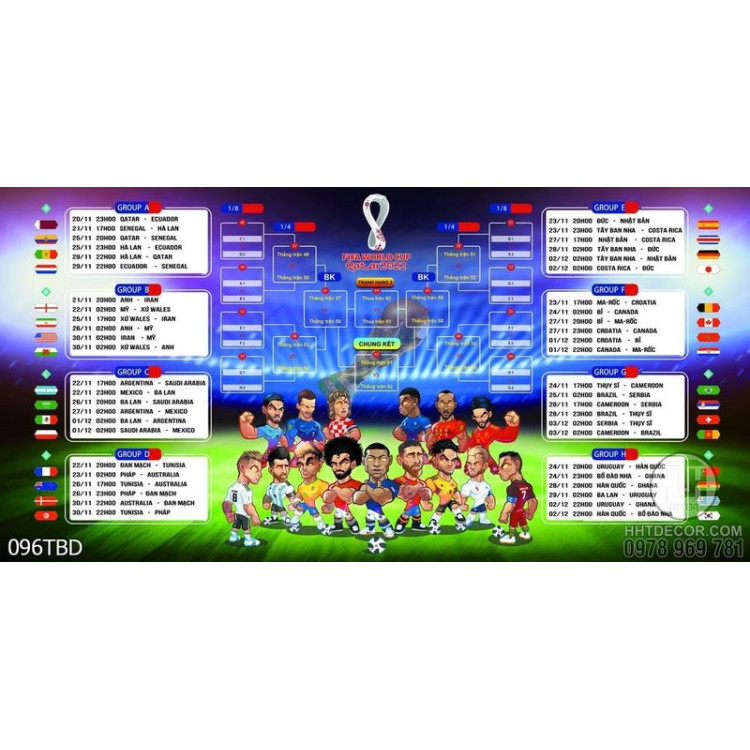 Lịch Thi Đấu world cup 2022