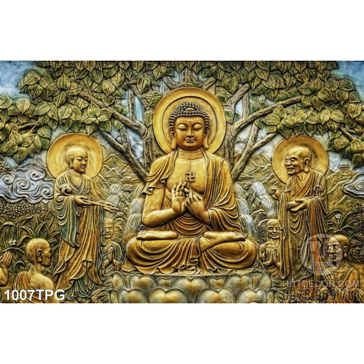 Tranh Tôn Giáo Đạo Phật 3D