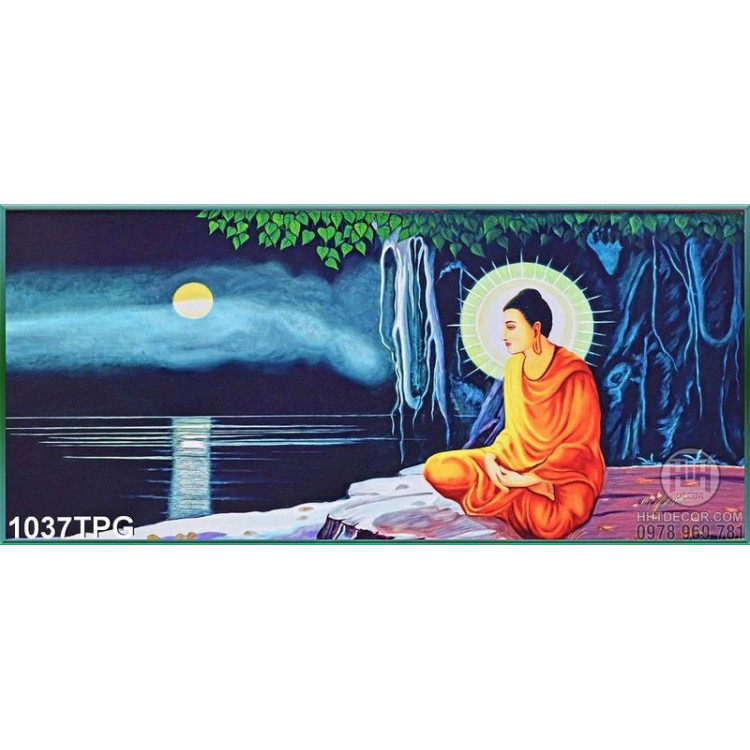 Tranh Phật Giáo decor khổ lớn