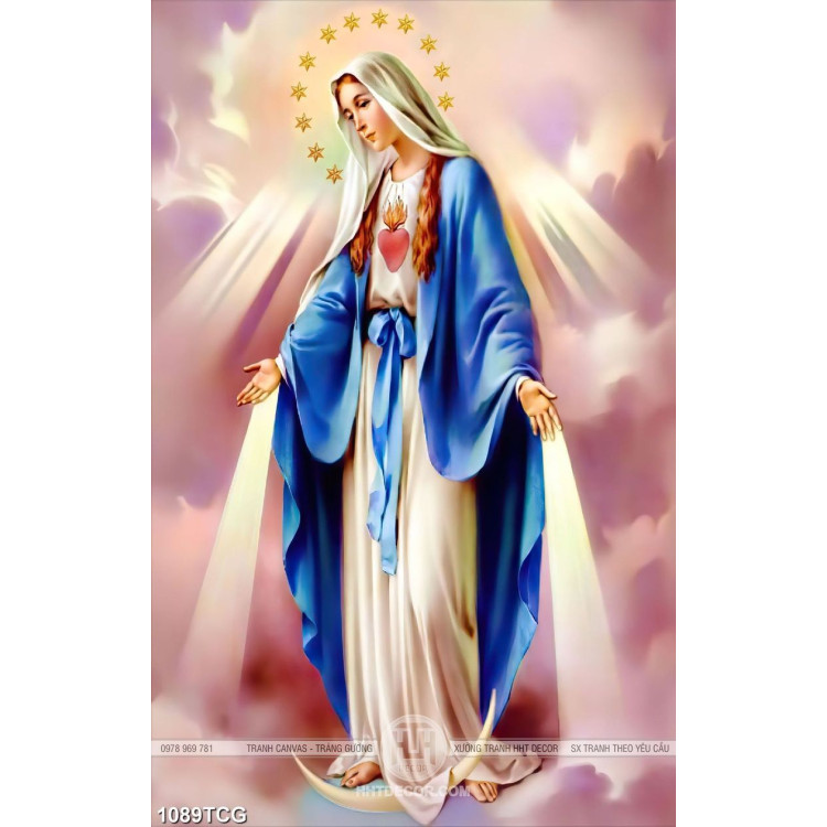Tranh Mẹ Maria ban sự bình an