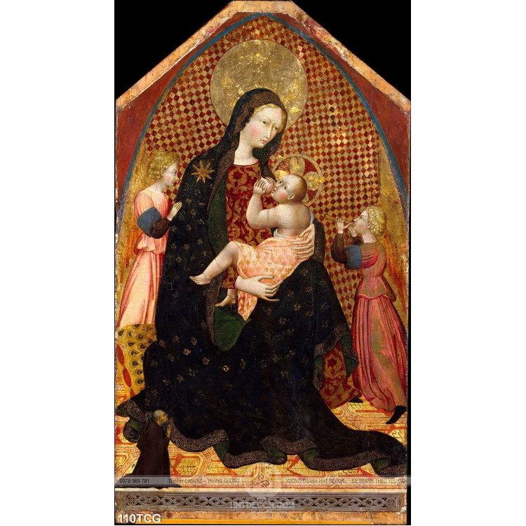 Tranh công giáo, Chúa Giê-su và Mẹ Maria