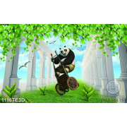 Tranh 3D kung fu panda cổ điển