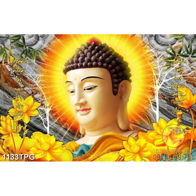 Tranh tượng Phật Tổ chất lượng cao