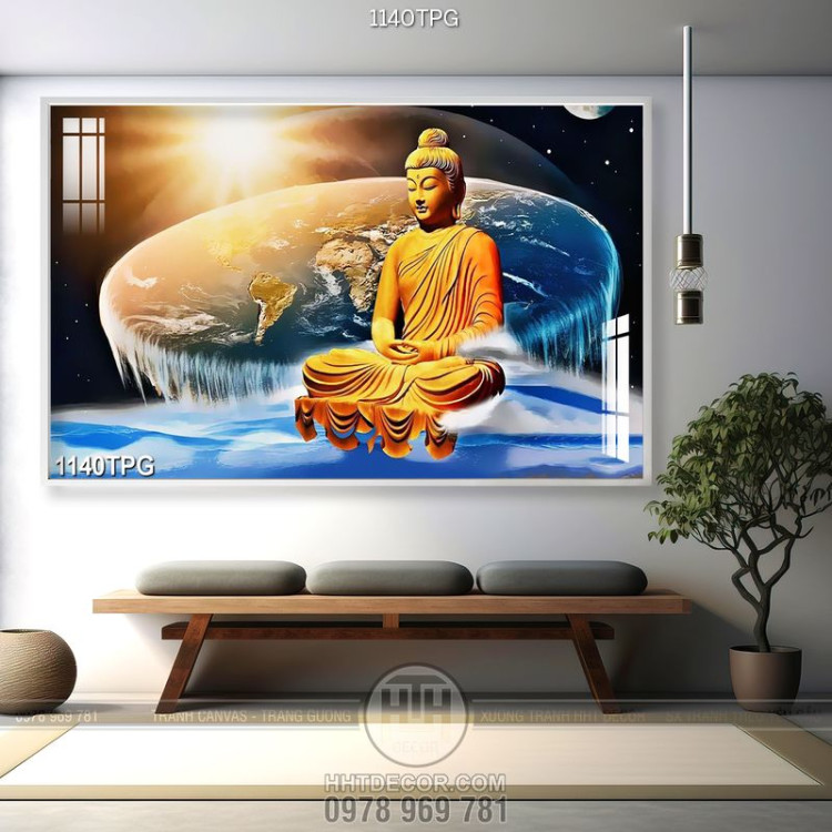 Tranh tượng Phật và vũ trụ