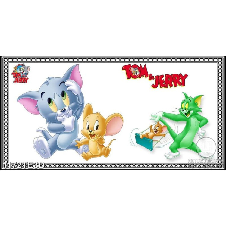 Tranh Tom & Jerry fiel psd