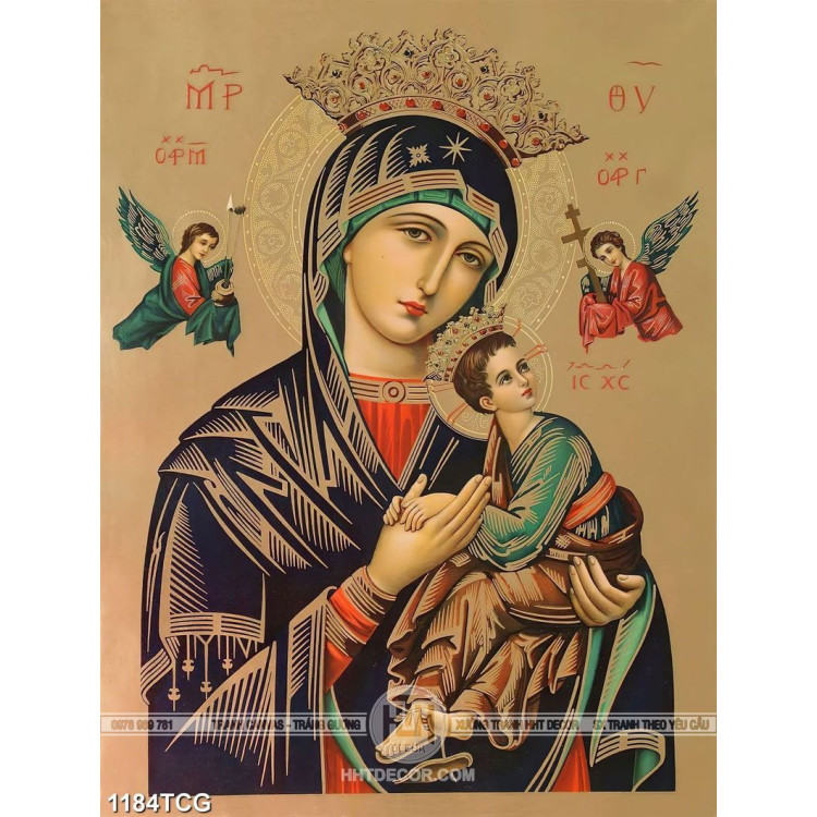 Tranh Mẹ Maria và Chúa GiêSu