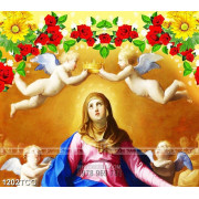 Tranh Mẹ Maria lên trời 
