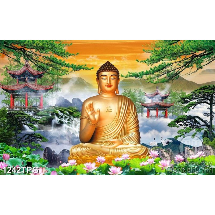 Tranh Phật A Di Đà 