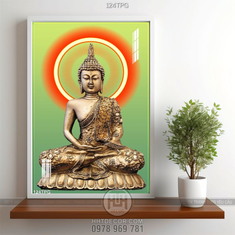 Tranh tượng Phật bằng đồng