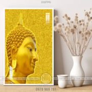 Tranh tượng Phật mạ vàng