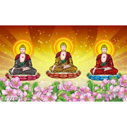 Tranh 3 Phật A Di Đà
