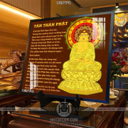 Tranh Tán Thán Phật file psd