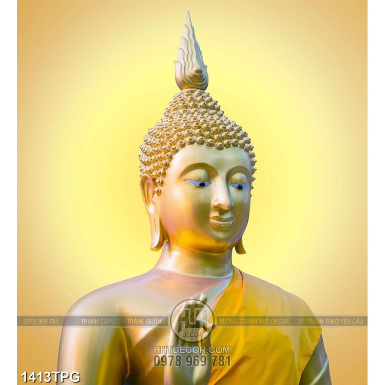 Tranh Phật A Di Đà cỡ lớn đẹp