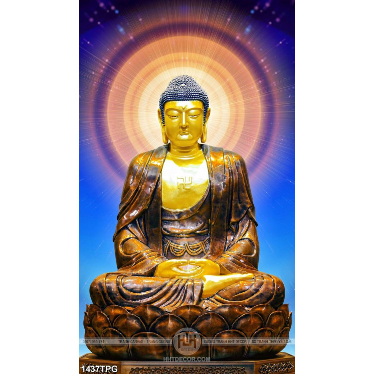 Tranh tượng Phật A Di Đà chất lượng cao