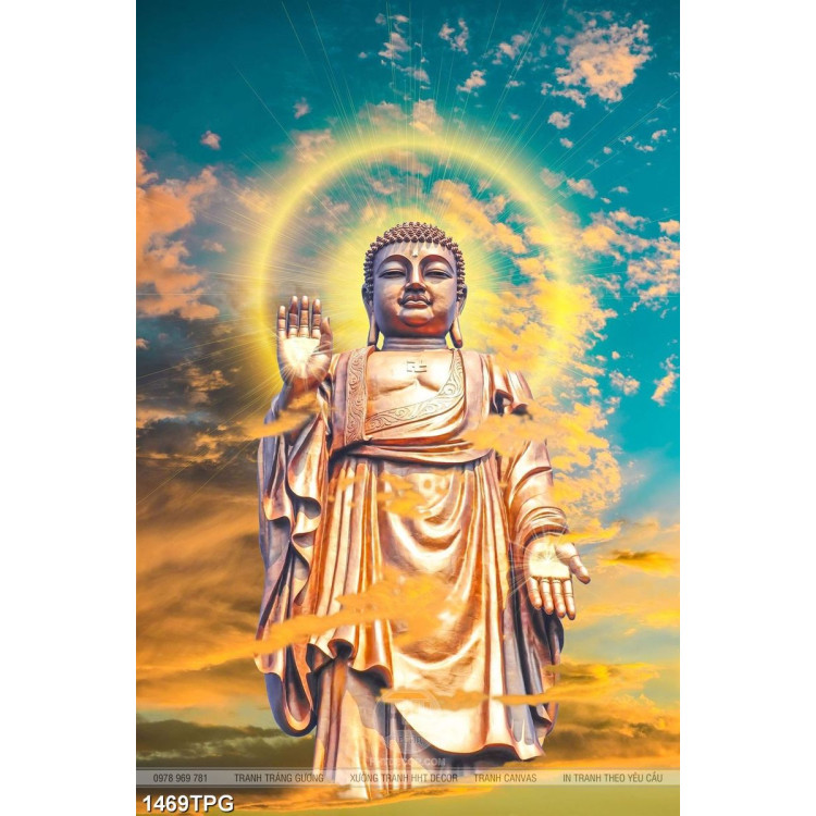 Tranh Tượng Nam Mô A Di Đà Phật kích thước lớn