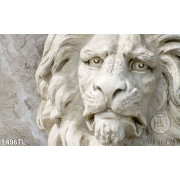 Tranh điêu khắc sư tử