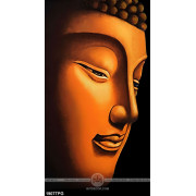Tranh mặt tượng Phật siêu nét
