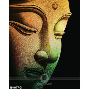 Tranh mặt Phật Quan Âm đẹp