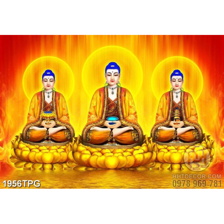 Tranh Tam Thế Nhất Thiết Chư Phật chất lượng cao