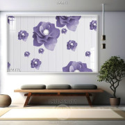 Tranh 3D hoa ngọc trang trí treo tường
