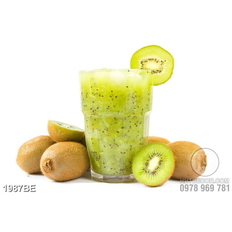 Tranh nước kiwi