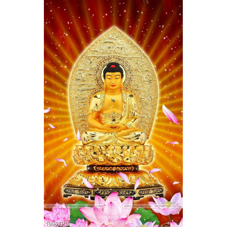 Tranh tượng Phật A Di Đà chất lượng cao