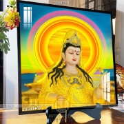 Tranh Phật Bà và chùa đẹp