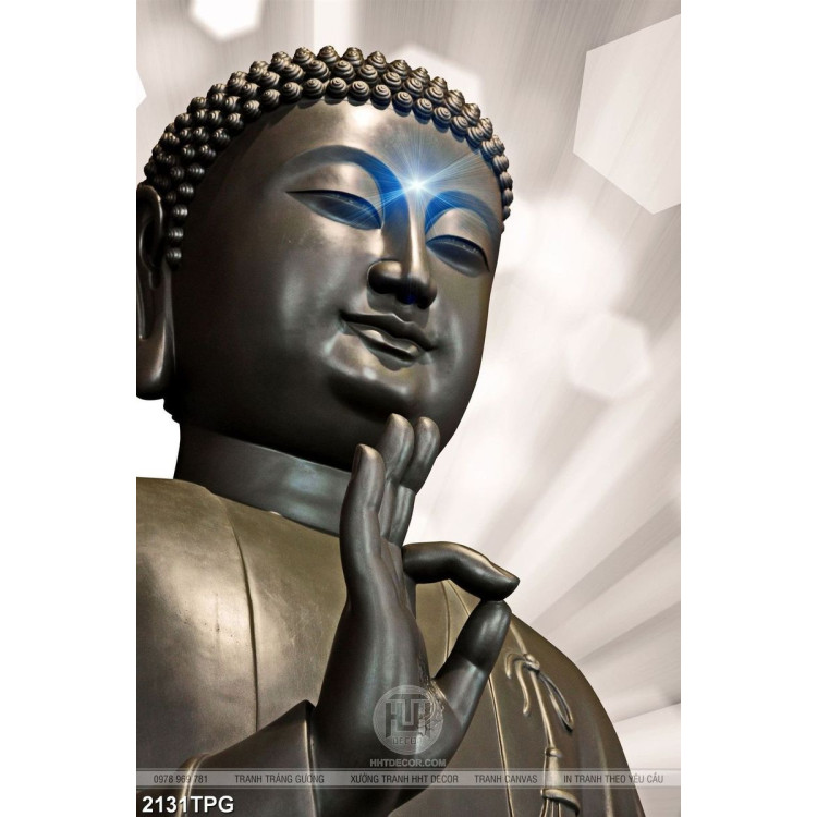 Tranh Tượng Phật bằng đá siêu nét
