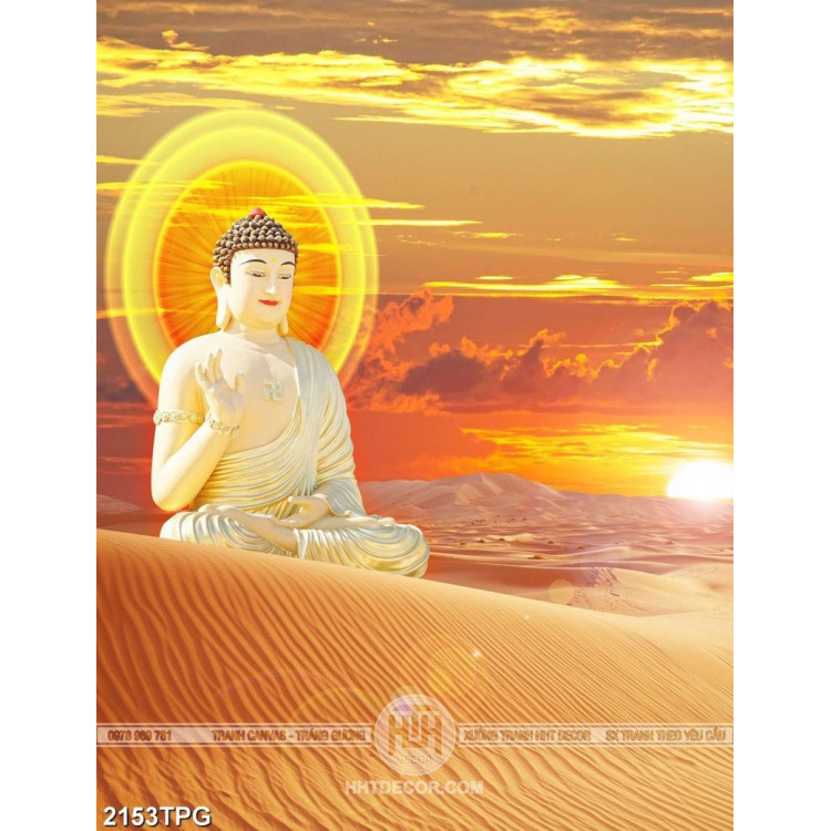 Tranh Phật trên sa mạc