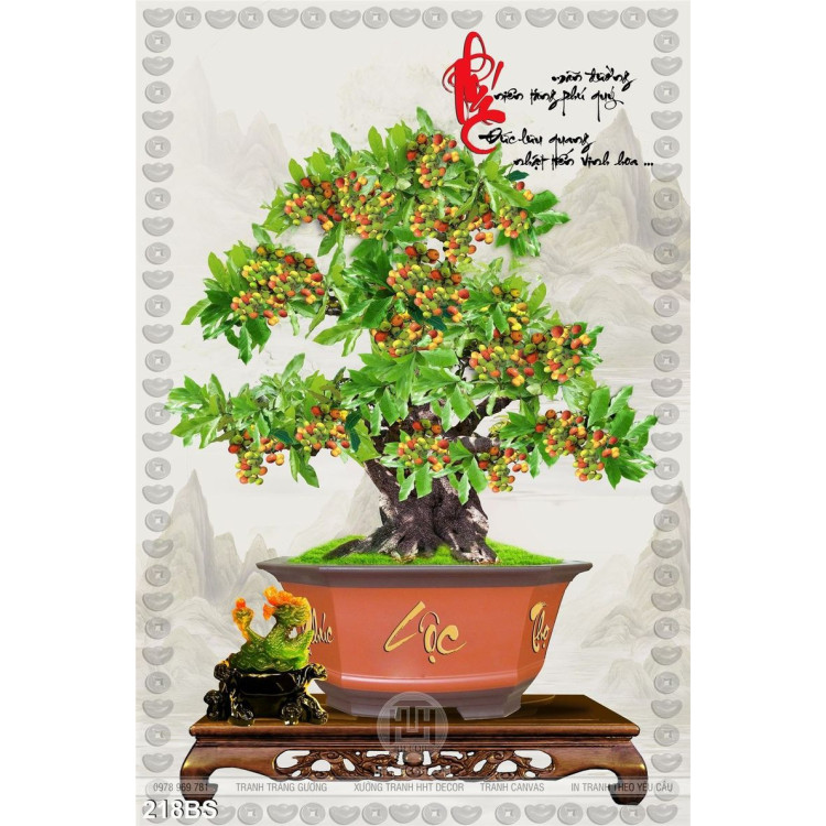 Chậu bonsai cây sung ra quả ấn tượng