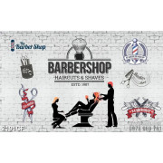 Tranh treo tường tiệm cắt tóc - Barbershop