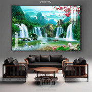 Tranh psd phong thủy wall decor