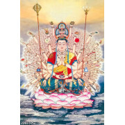 Tranh vẽ Phật Bà nghìn tay